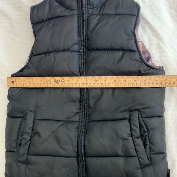 Weatherproof kids size 10 Black Quilted Vest with Stand-Up Collar - Picture 13 of 16